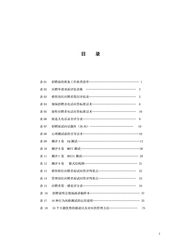 招聘技术工具包(修改版)