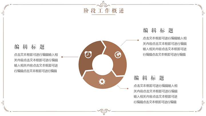 极简风年中工作总结汇报PPT