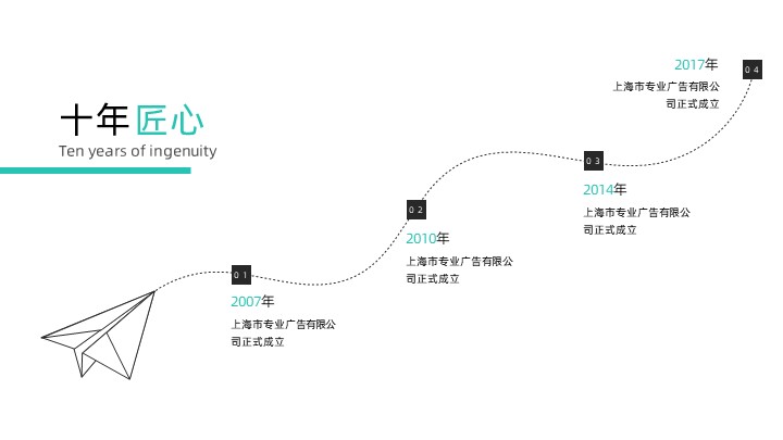 商务风演示公司介绍