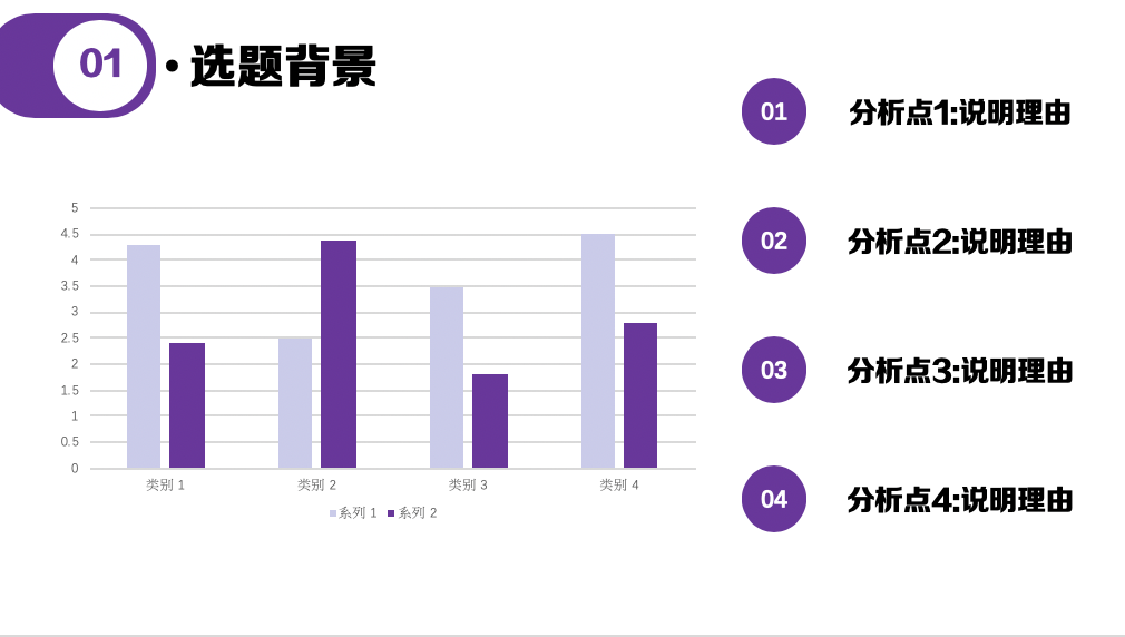 紫色毕业答辩模板