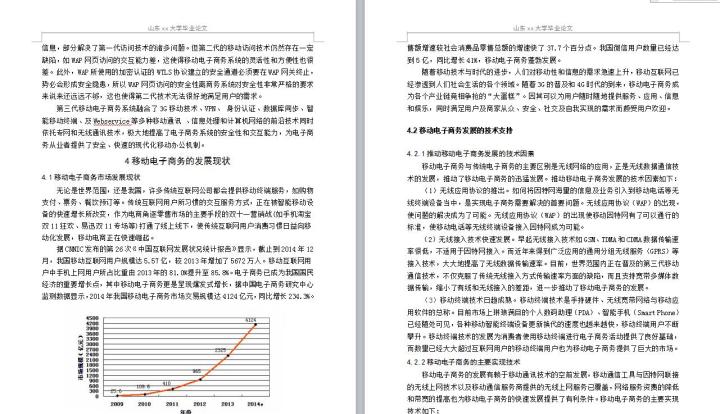 电子商务专业毕业论文--移动电子商务的发展研究