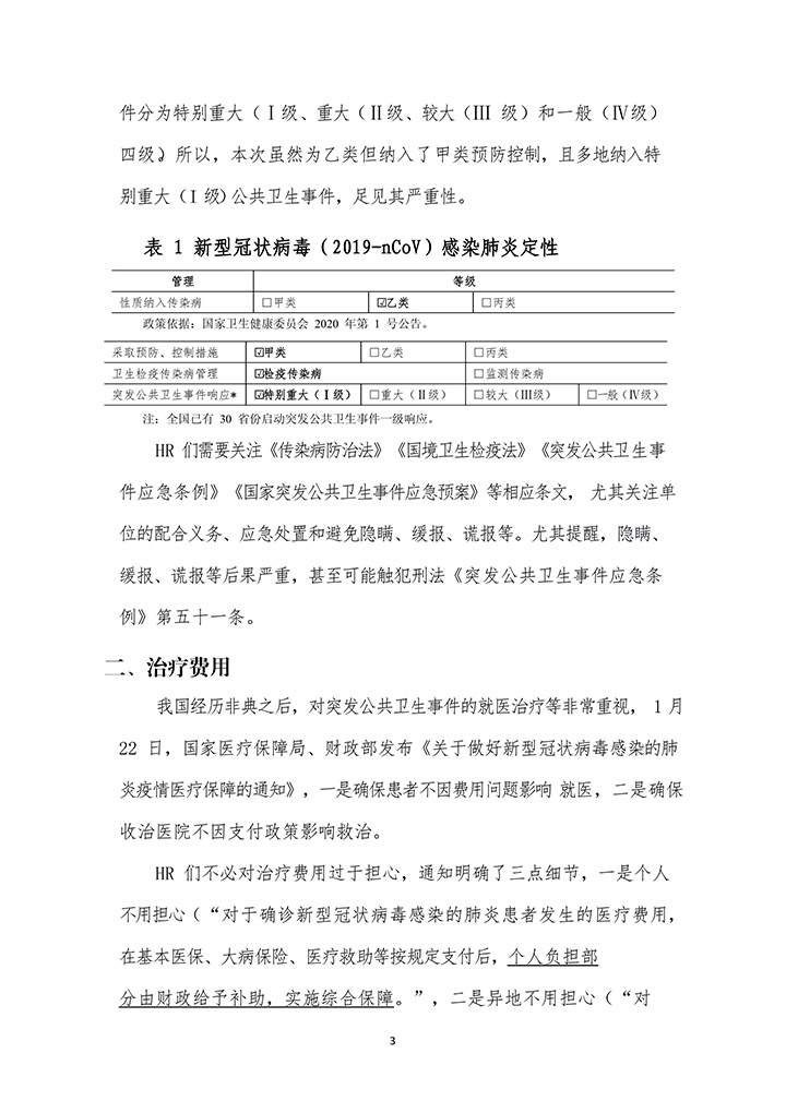 企业防控新冠状肺炎HR 政策指南